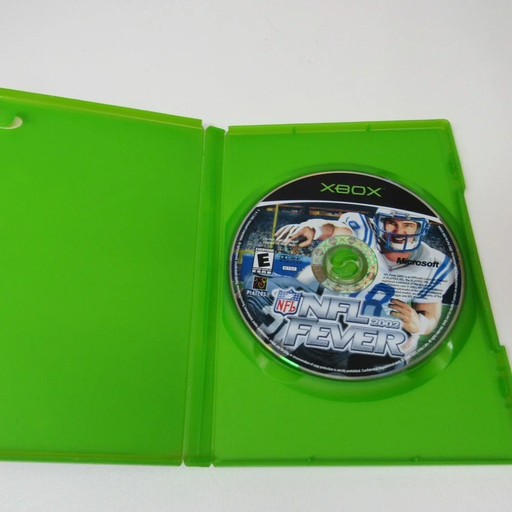 NFL Fever 2002 (Microsoft Xbox, 2001)‎